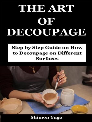cover image of THE ART OF DECOUPAGE